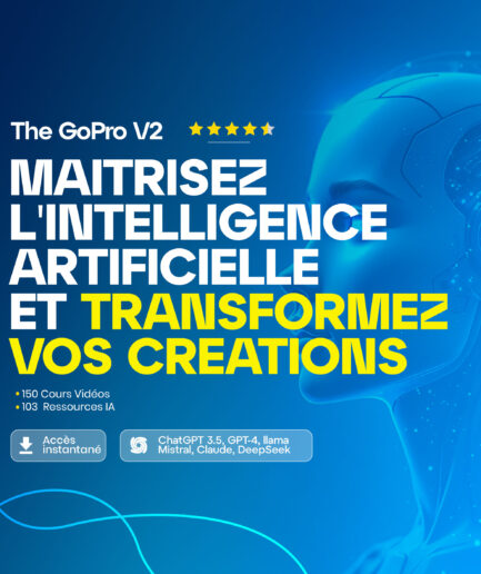 The GoPRO V2 – La Formation Ultime pour Devenir un Pro du Digital avec l’IA !